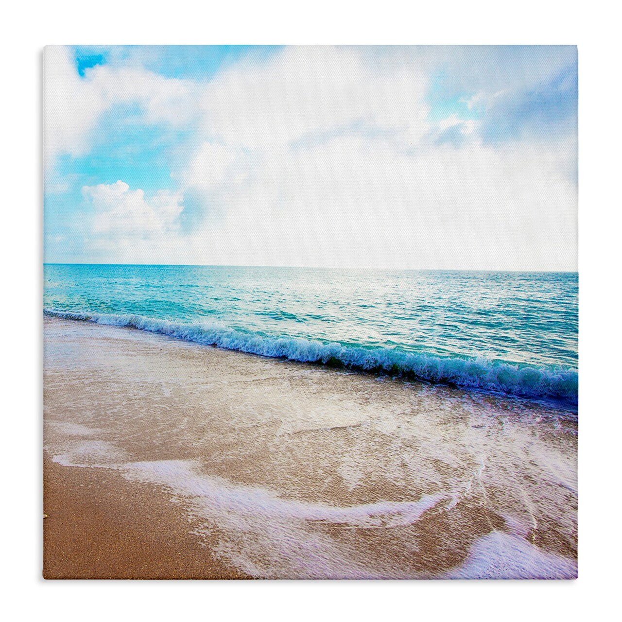 Stupell Industries Billowing Beach Wave Canvas Wall Art Design by Susan Bryant